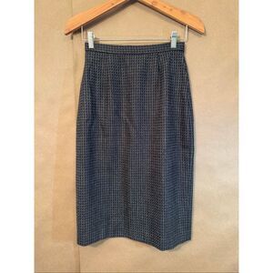 Barry Bricken for Nordstrom Wool Tweed Pencil Skirt